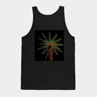 Night Palm Tank Top